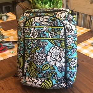 Vera Bradley Laptop Backpack in Island Blooms